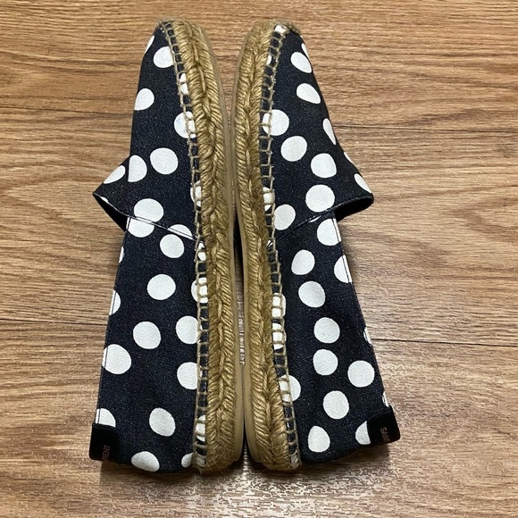 SAINT LAURENT polka dot Espadrille Flat - Picture 5 of 16